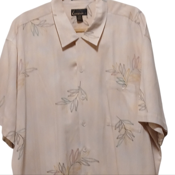 Luau - Limited Edition 60% Silk & 40% Cotton, Floral Design, Pocket, XL, - Picture 10 of 10